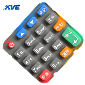 Custom in gomma siliconica tattile pulsante di copertura/tappi, pulsante chiave interruttore tappo chiave - Product Image 6