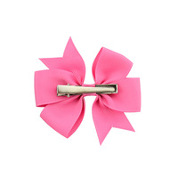 Lazos para el Pelo de Niñas de 3 Pulgadas con Cinta de Grosgrain y Pinzas Estilo Boutique