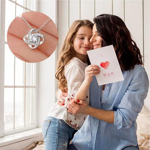 Groothandel op maat gemaakte zilveren <span class=keywords><strong>Lover</strong></span> Kont ketting Valentijnsdag zirkoon hart hanger rhodium vergulde kettingen sieraden voor moeder - Product Image 6