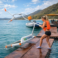 Vélo aquatique pliable Hydrofoil Water Bird pour une personne, en alliage de magnésium et d'aluminium, modèle WS201, gonflable, sans fonction fitness