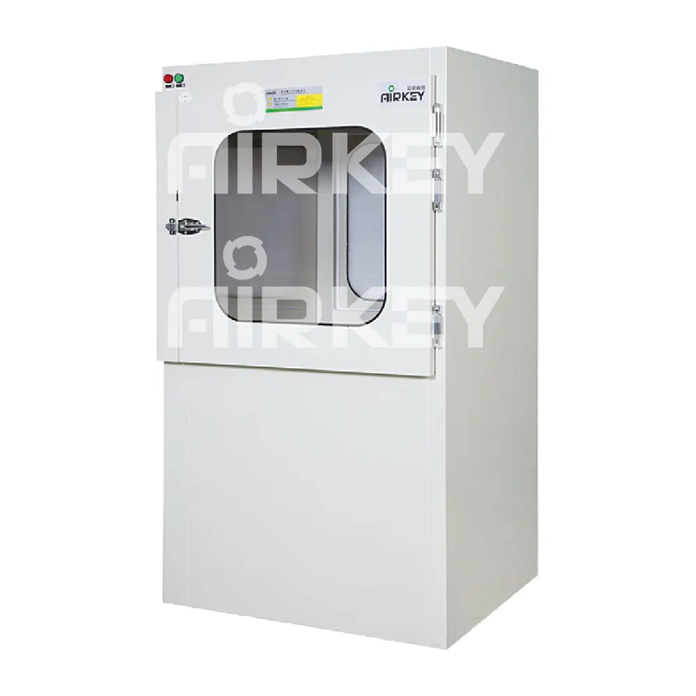 Airlock Auto Air Shower Pass Box Filtro HEPA H14 ISO 5 Sin polvo y estéril Modular Clean Room Interlock Air Shower Pass Box