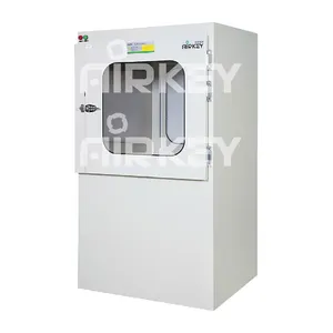 Airlock Auto Air Shower Pass Box HEPA H14 Filter ISO 5 Dust free & Sterile Modular Clean Room Interlock Air Shower Pass Box