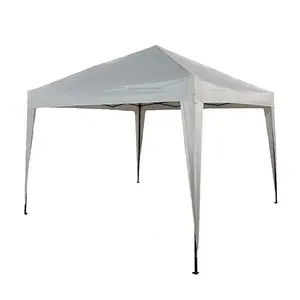 Tenda Pameran Gazebo Pop Up Iklan Luar Ruangan Cetak Kustom Murah Tenda Kanopi + UV Tahan Air Pernikahan Lipat 10X10 Kaki