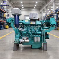 Moteur marin à prix compétitif, 148 kW, 4 temps, 4 cylindres, refroidi par eau, démarrage électrique, norme Euro 2