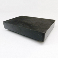 Bloc de caoutchouc naturel solide de qualité supérieure, feuille carrée durable anti-vibrations pour la construction et les machines