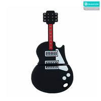 Clé USB en forme de note de musique et de piano, 64 Go, en PVC souple 3D, avec logo personnalisé, cadeau promotionnel pour école de musique, concert, clé USB