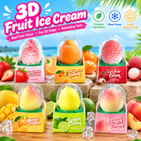 Produits phares pour les grossistes : Crème glacée aux fruits virale, Crème glacée aux fruits 3D au chocolat et au lait, Vente directe usine de produits surgelés