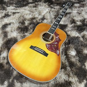 41" High Quality Guitar for <b>Top</b> Solid Spruce Shape Handmade Steel <b>String</b> Student Practising Acoustic Guitar for Sale - Product Image 4