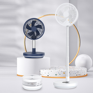 Bệ Đỡ Dao Động Định Hướng Có Thể Điều Chỉnh Độ Cao Quạt Sàn Quạt Bàn Thu Gọn Có Thể Sạc Lại Với Điều Khiển Từ Xa - Product Image 1