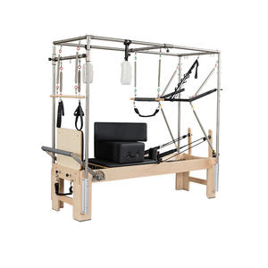 Premium Buchenholz Pilates Cadillac Reformer Bundle Stretch Übung Pilates Cadillac Bett - Product Image 5