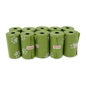 ถุงเก็บอุจจาระสัตว์เลี้ยงย่อยสลายได้ 100% คุณภาพสูง รับทำโลโก้ ป้องกันการรั่วซึม สำหรับสุนัขและแมว ทำจากไนลอน - Product Image 4