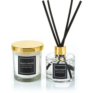 Luxus Box ätherisches Öl Reed Diffusor Aroma Home Duft kerzen Geschenks ets