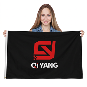 Drapeaux et bannières personnalisés en tissu polyester, drapeaux et bannières sur mesure 3x5, drapeau personnalisé avec logo - Product Image 3