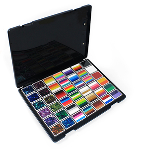 Kit de Pintura Facial Lavable No Tóxica para Niños, Paleta de 20 Colores con Purpurina, Certificación EN71, para Fiestas Infantiles y Festivales, Venta al Por Mayor - Product Image 3