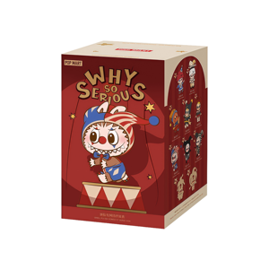 Portachiavi Originale POPMART Serie Why so Serious in Vinile Peluche Labubu Dimoo Hacipupu Scatola a Sorpresa Circo Clown Decorazioni di Halloween - Product Image 6