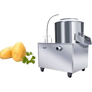 Nouvelle Machine à Éplucher les Fruits et Légumes Entièrement Automatique en Acier Inoxydable, 220V/110V 1500W, pour Pommes de Terre, Patates Douces et Igname - Product Image 5