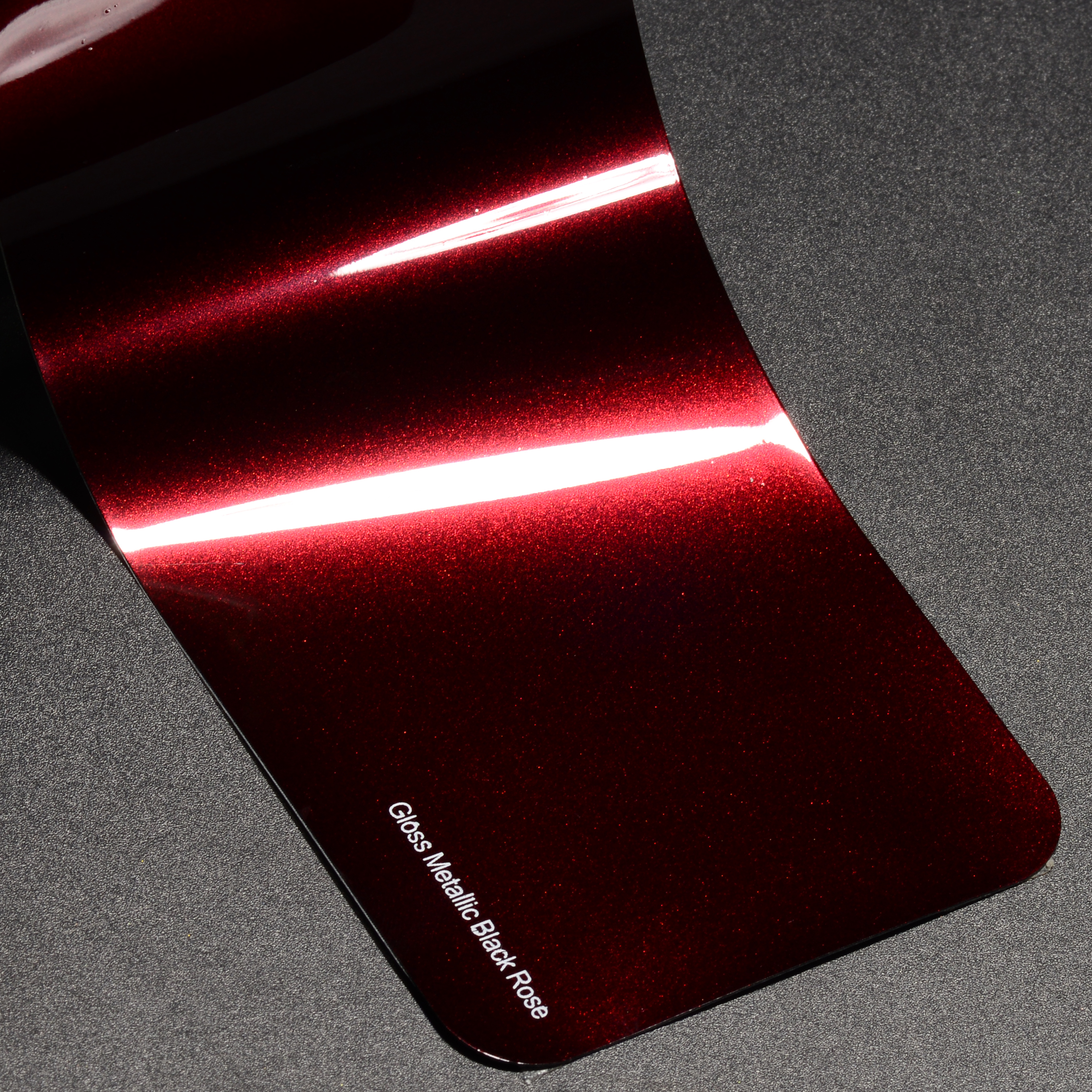 gloss metallic black rose