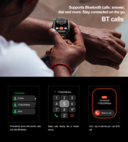 Reloj Inteligente Deportivo Resistente para Exteriores K72, Pantalla AMOLED de 2.13'', Brújula, Barómetro, Resistente al Agua 3ATM, Resistente al Polvo