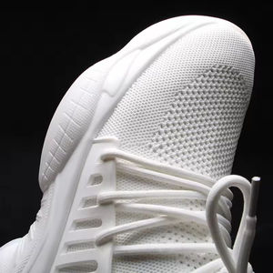 Chaussures basses en maille rétro sportives pour hommes, blanches, surdimensionnées, respirantes, légères, imperméables, antidérapantes, décontractées - Product Image 4