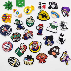 Custom Make Hot Selling Video Game Schoen Bedels-Fabriek Custom Pvc Mario Super Schoen Accessoires Bedels - Product Image 4