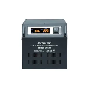 PitBULL TMH45-15KVA relais contrôle ac automatique électrique à la maison stabilisateur de tension avr pour réfrigérateur climatiseur