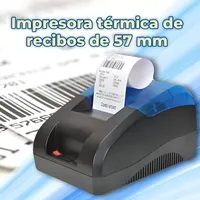 Printer Termal Bluetooth Mini Berkecepatan Tinggi Dengan Baterai, Desain Multifungsi Portabel Untuk Struk Dan Label, Kertas 18x13 Cm