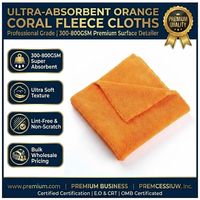 Serviette en microfibre compressée sans bords, séchage rapide, 400 GSM, fabrication OEM, avec logo personnalisé, pour usage automobile