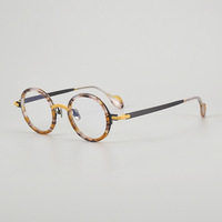 Lunettes de vue en titane IP de qualité supérieure pour femmes, monture légère à bordure complète, verres optiques compatibles avec les verres correcteurs MW002