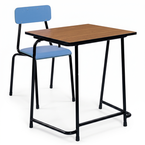 Modern Preschool Furniture Set <b>Study</b> <b>Desk</b> and Chair for Elementary School Students PT-105C School <b>Desk</b> Chair Set PT-105C - Product Image 1