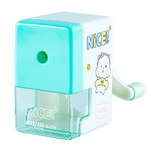 Sacapuntas de comercio electrónico con manivela creativa de dibujos animados bonitos para estudiantes - Product Image 5