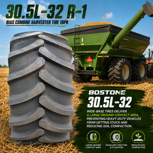 Pneu de moissonneuse-batteuse diagonale BOSTONE neuf 30.5L-32 R-1 18PR - Product Image 3
