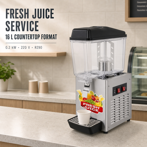 Distributeur de boissons froides commercial 16L 220V 200W R290 à réservoir unique pour café, restaurant, hôtel, buffet - Product Image 4