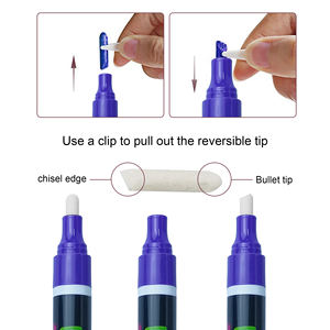 <span class=keywords><strong>ปากกา</strong></span>เน้นข้อความสีขาวขนาดใหญ่6มม. <span class=keywords><strong>ปากกา</strong></span>ชอล์กเรือง<span class=keywords><strong>แสง</strong></span>พร้อมโลโก้ - Product Image 5