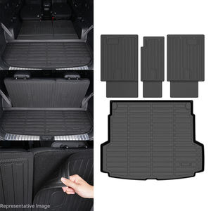 Tapis de protection du dossier arrière de voiture en Tpe 3D anti-rayures, parfait pour Audi Q5 Gen 3rd 2025 - Product Image 3