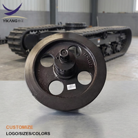 Galet de guidage avant pour dumper sur chenilles Morooka MST2200, pièce de train de roulement, prix usine, OEM personnalisé
