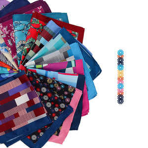 ذكر هانكي جيب مربع منديل زفاف أزياء مهرجان هدية للرجل وشاح صغير 30 صوف هندسي - Product Image 6