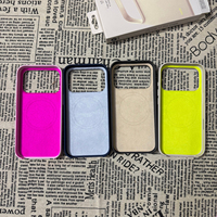 Coque magnétique de marque IC Animation pour Apple iPhone 17 Air Pro Max avec bouton tactile AI POP UP et logo arrière