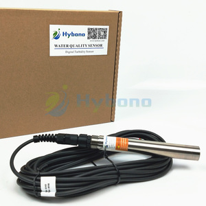 เซ็นเซอร์วัดค่าการนำไฟฟ้าของน้ำแบบดิจิตอล 4-20mA MODBUS RS485 วัดค่า pH EC DO ความเค็ม ความขุ่น คลอรีน มาตรฐาน IP68 รับผลิตแบบ OEM - Product Image 4