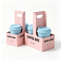 Bier Getränke Rotwein Kaffee Milch Tee 2/4/6/8 Verpackungsbehälter Recycelbare Großhandels-Lebensmittelqualität Anpassbare Papierbox