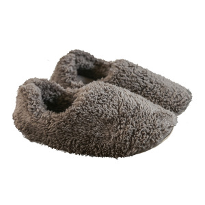 <span class=keywords><strong>Chaussons</strong></span> <span class=keywords><strong>d</strong></span>'hiver pour femmes et hommes, doux et chauds, en peluche, silencieux, adaptés au sol, à bout fermé, en polaire corail, pour <span class=keywords><strong>appartement</strong></span>, hôtel, maison - Product Image 4