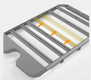 Chất lượng cao Hợp kim nhôm mái Giá đa chức năng nền tảng mở rộng thanh ngang Đặc biệt xe hành lý giá cho SUV orv - Product Image 3