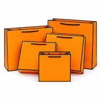 Sacs d'emballage en carton blanc imprimés sur mesure pour chapeaux et boutiques de mode, sacs shopping en papier de marque pour cadeaux de détail