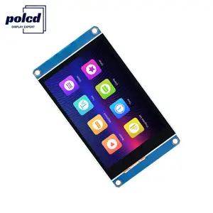 Polcd modul Port seri tampilan LCD TFT 3.5 inci 480*320 layar sentuh kapasitif 3.5 "modul LCD