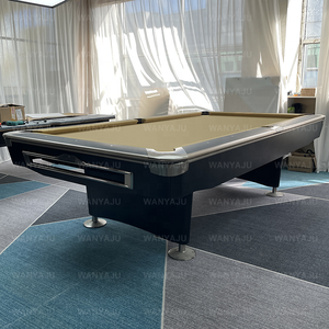 Table de billard design moderne, best-seller, prix de gros, 7ft 8ft 9ft, intérieur, 3-en-1, snooker, haut de gamme - Product Image 1