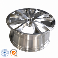 Jantes en alliage d'aluminium A356.2 forgées sur mesure par CNC, 18-22 pouces, haute précision