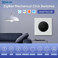 Interruptor de Pared Estándar Europeo Moderno, Zigbee Tuya, Interruptores Inteligentes, Enchufes de 16A, Panel de Control Inteligente para el Hogar, Módulo de Interruptor, Proveedor