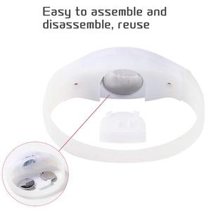 Pulsera LED personalizada Opciones multicolores para eventos de festivales Incluyendo Navidad Día de Los inocentes Control remoto Resplandor vivo - Product Image 2