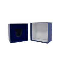 Cajas de Cartón Rígido con Tapa y Base para Tazas de Café con Logotipo de Marca Personalizado, Laminación Mate, Grosor de 2 mm, Reciclables, para el Hogar