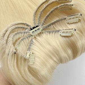 Extension de <span class=keywords><strong>cheveux</strong></span> en clip Octopus facile à poser pour femmes, <span class=keywords><strong>cheveux</strong></span> humains vierges d'un seul donneur - Product Image 6