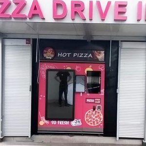 IPLAYSMART <span class=keywords><strong>Four</strong></span> à <span class=keywords><strong>micro</strong></span>-ondes à écran tactile entièrement automatique de 10-12 pouces, capacité de 69, température négative de 10 degrés, machine distributrice de pizzas, Wi-Fi Cloud - Product Image 1